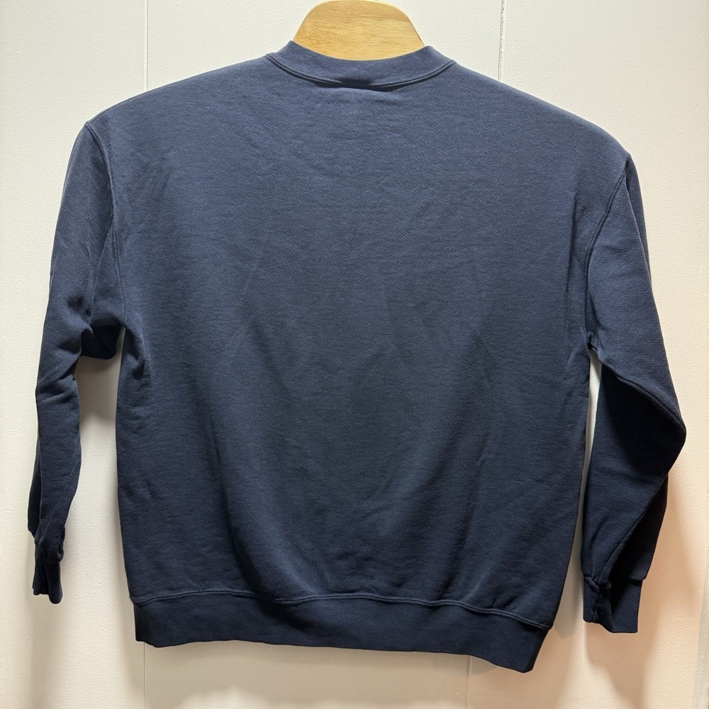 Vintage Nutmeg Mills Sweatshirt Mens Large‎ Blue Golf Embroidered Made In USA - Picture 5 of 5